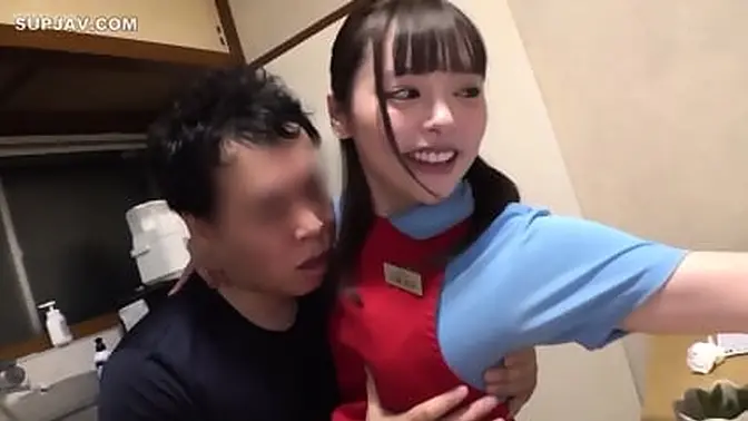 Japanese housekeeper gets non-stop pounding