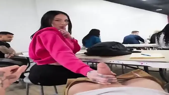 Indica Marie gets naughty in public