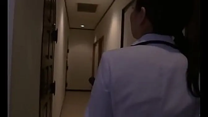 Japanese MILF helps at night in steamy movie