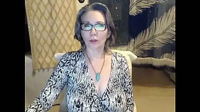 Hot mature milf strips live on webcam