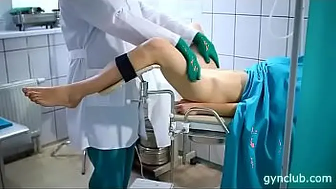 Nurse's Tight Ass Gyno Exam Turns Naughty