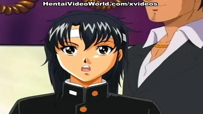 Karen 01 - Anime GF gives blowjob and rides cock in cartoon