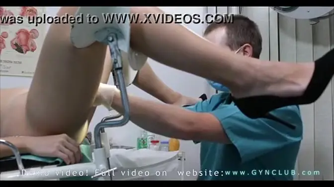 Nurse rides cock during gyno exam