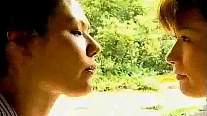 Japanese stepmother and daughter in steamy lesbian affair