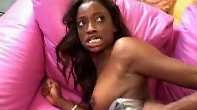 Black beauty rides huge black cock