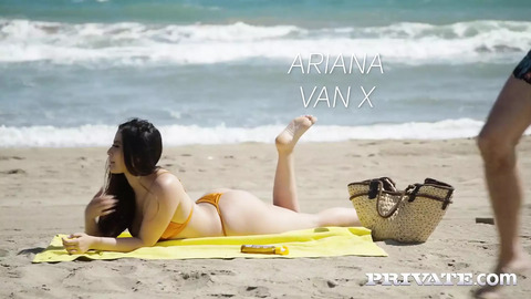 Blowjob Bonanza Behind Closed Doors with Ariana's Sizzling Sunny Sextape