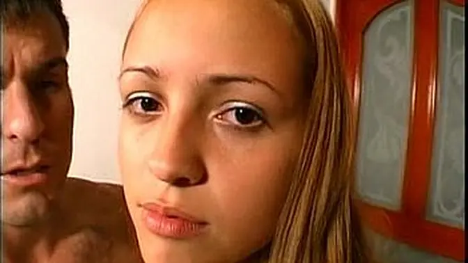 Teen gets painful anal DP from Mexican and strawberry blonde guys