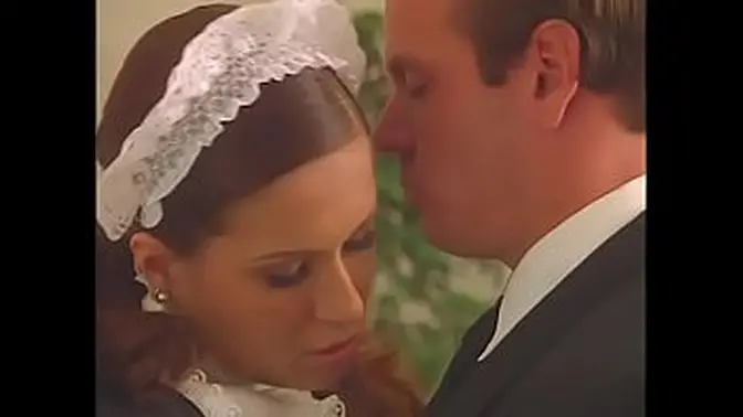 Boss turns rules into double fucking with sexy maid