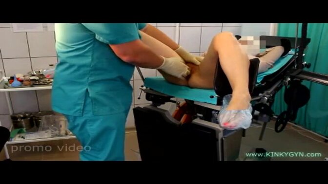 Doc turns latex-clad patient into his BDSM toy