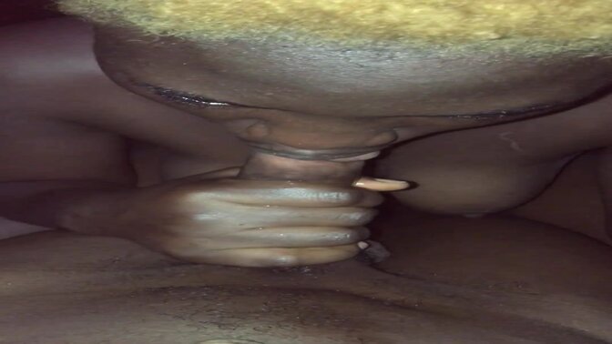 Amateur GF gives a deepthroat blowjob to her best friend