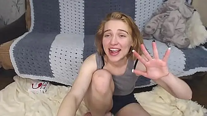 Busty Eloise Ukrainian webcam girl tits flash coed 2019