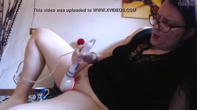 Anal Orgasm with Italian MILF using a Medical Endoscope