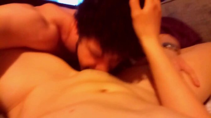 Amateur GF sucked and fucked hornyly