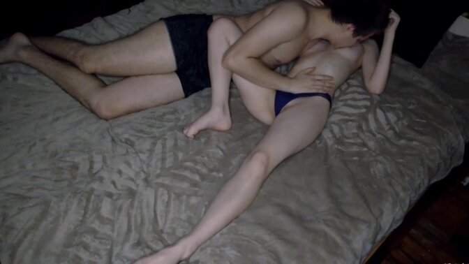 Step sis gives hot Russian teen a tasty blowjob and more