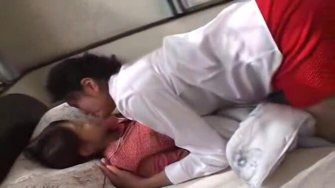 Japanese lesbians explore uncensored passion