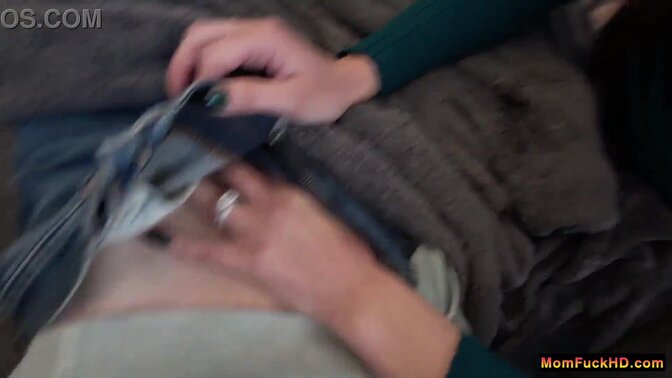 Busty MILF offers heat exchange for steamy sex with stepson