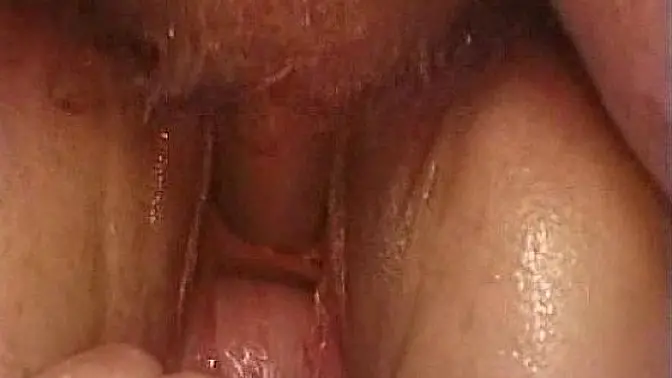 Fuck and creampie in urethra