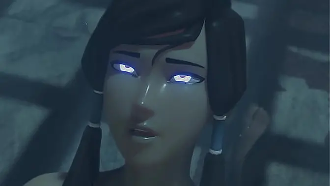 Hot 3d sex where girl and guys fucking in all holes