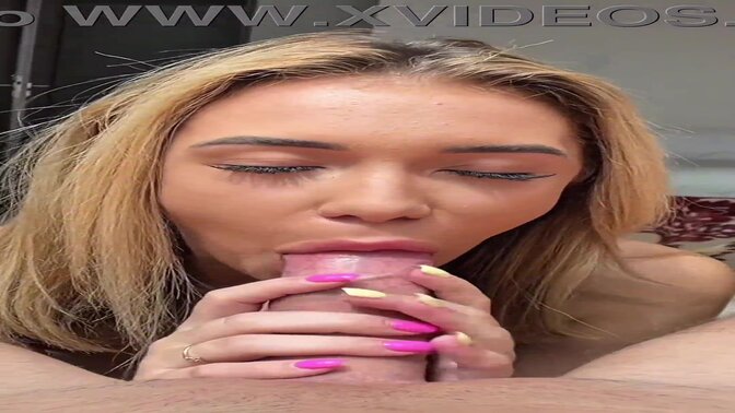 Cute and sexy blonde babe screams during rough doggystyle