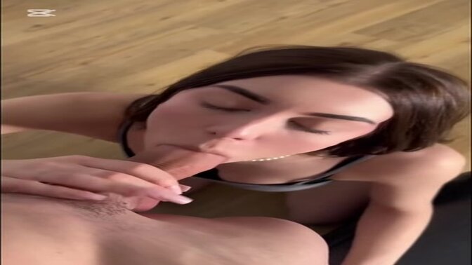 Hot Euro Babe Ambra Bianchini Sucks and Fucks