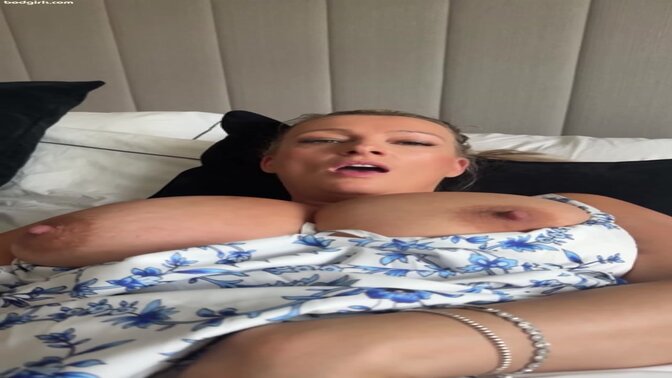 Busty mom gets fucked in her summer dress