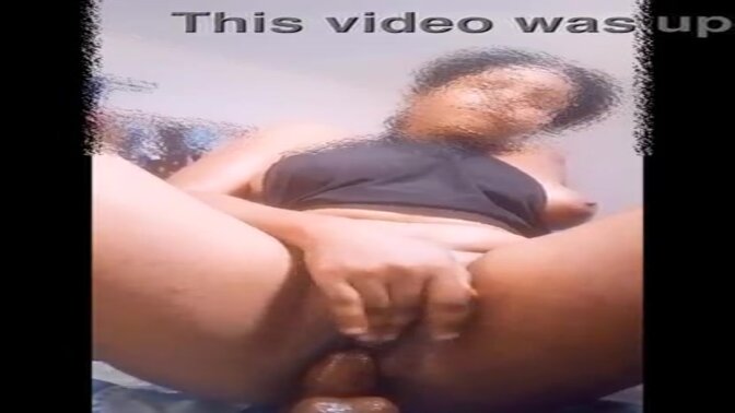 Dildo riding,let me ride you like this baby