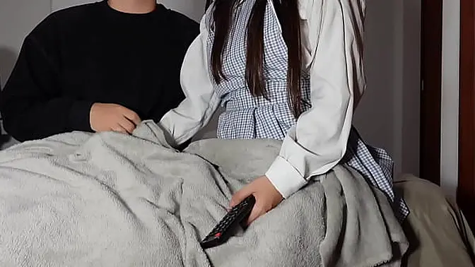 Hot 18 year old with big tits having sex on the sly we almost got caught