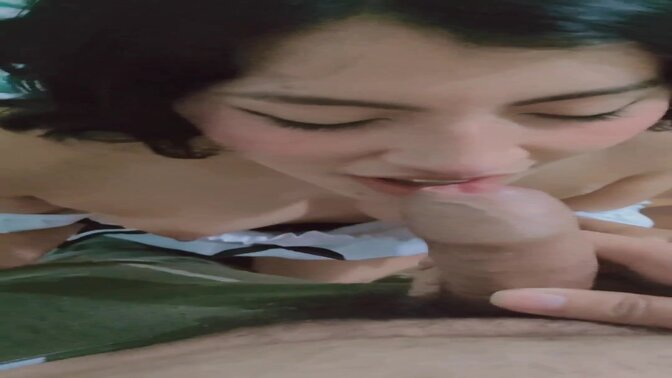 Petite maid gets fucked in every hole 