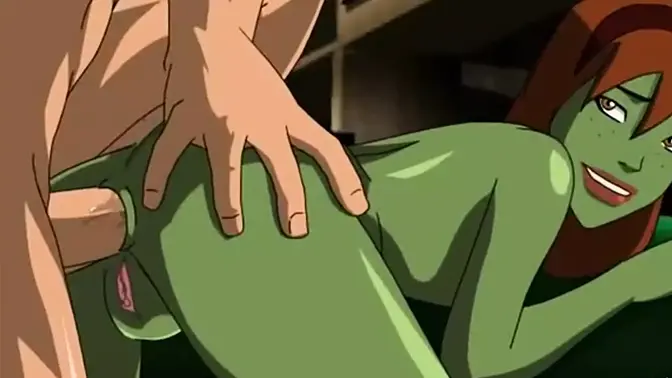 Anime babes in doggy style with close ups