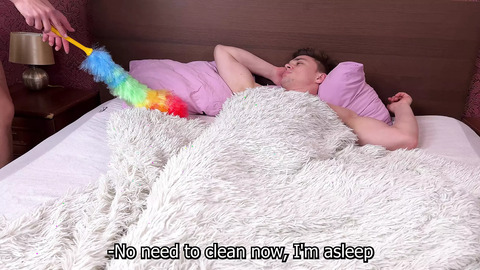  Maid uniform, Stepbrother, F**ked hard