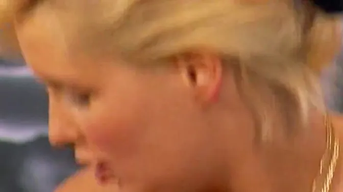 Stunning German babes sharing a meaty and loaded wang