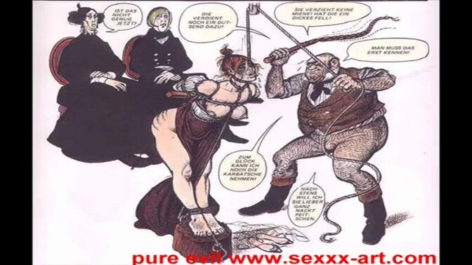 Vintage Breast Fetish Bondage Comic