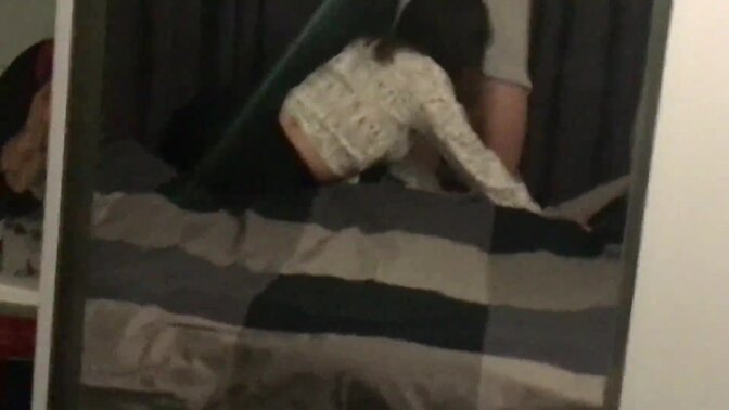 Hot barely legal gets pounded at wild party while jock boyfriend is next door