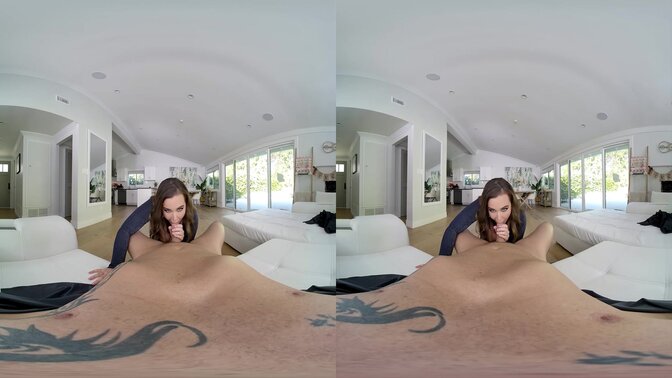 First time for Natasha, she meets a male model