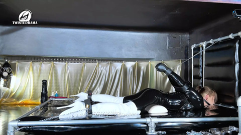 Kira gets reeled in, hogtied, and ravaged in a tangled web of depraved passion