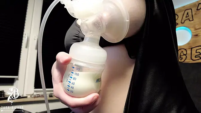 Lactating femdom analmachine plowed slaves booty