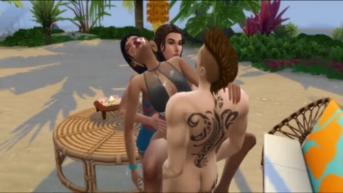 Chel gangbanged at local club