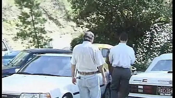 Outdoor Double Penetration Swinger Wife