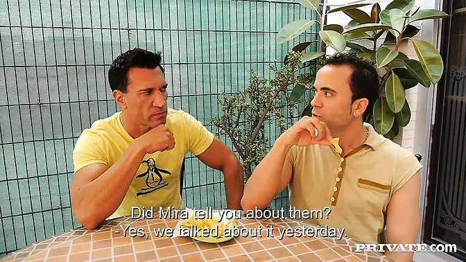 Curvy girls Anissa and Mira fuck in a steamy foursome