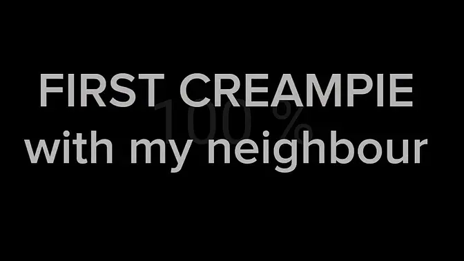 Hotwife gets first creampie on doggy style