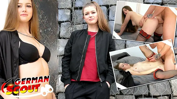 German scout seduces 18-year-old amateur to casting sex