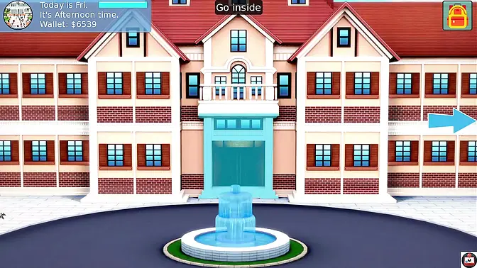 Hot blonde teacher seduces students in public