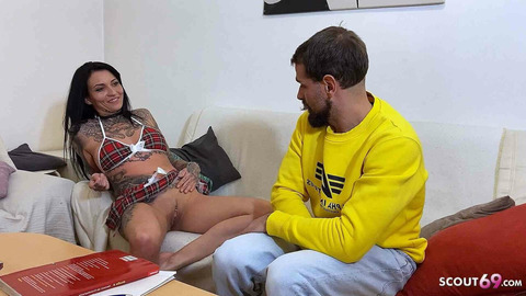 Sweet Austrian tart gets wrecked by horny🥵 professor in sizzling tryst