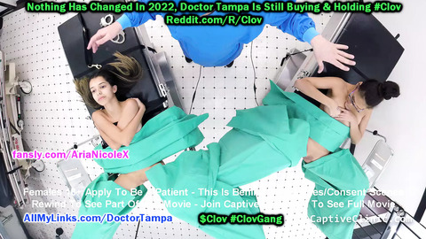 Two Step Sisters Gangbanged by Multiple Strangers Under Doctor's Instruction for Unholy Orgies