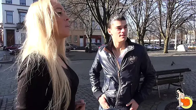 Hot milf gets hard drilled by a fresh schlong