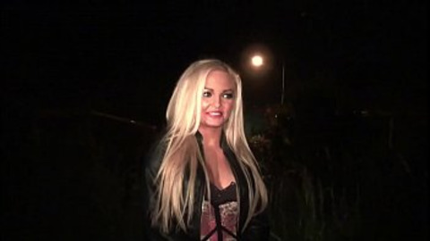 “A hot chick gets ripped apart by multiple studs in a raunchy public sex romp” 