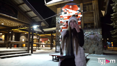 'Finnish darling Kinuski Kakku receives a tough boner for doggy banging'