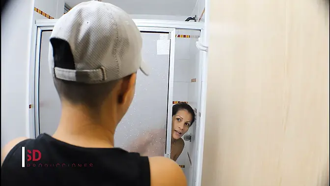 My Stepsister's Slutty Shower Showdown