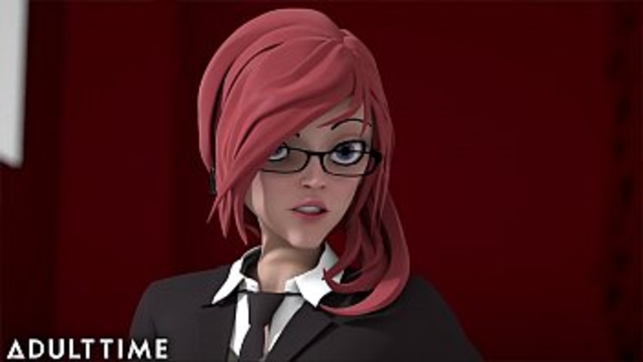 Alluring teacher seduces students in animated sex school
