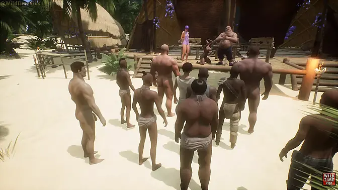 Wild group sex party with creampie gangbang